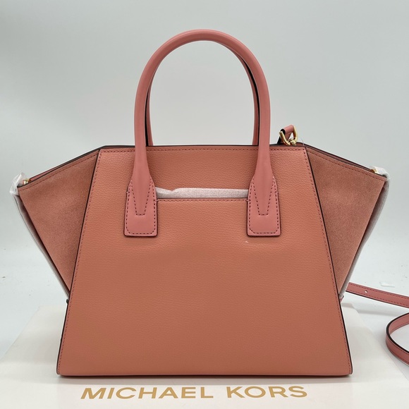 Michael Kors Large Avril Satchel Bag - Picture 7 of 11